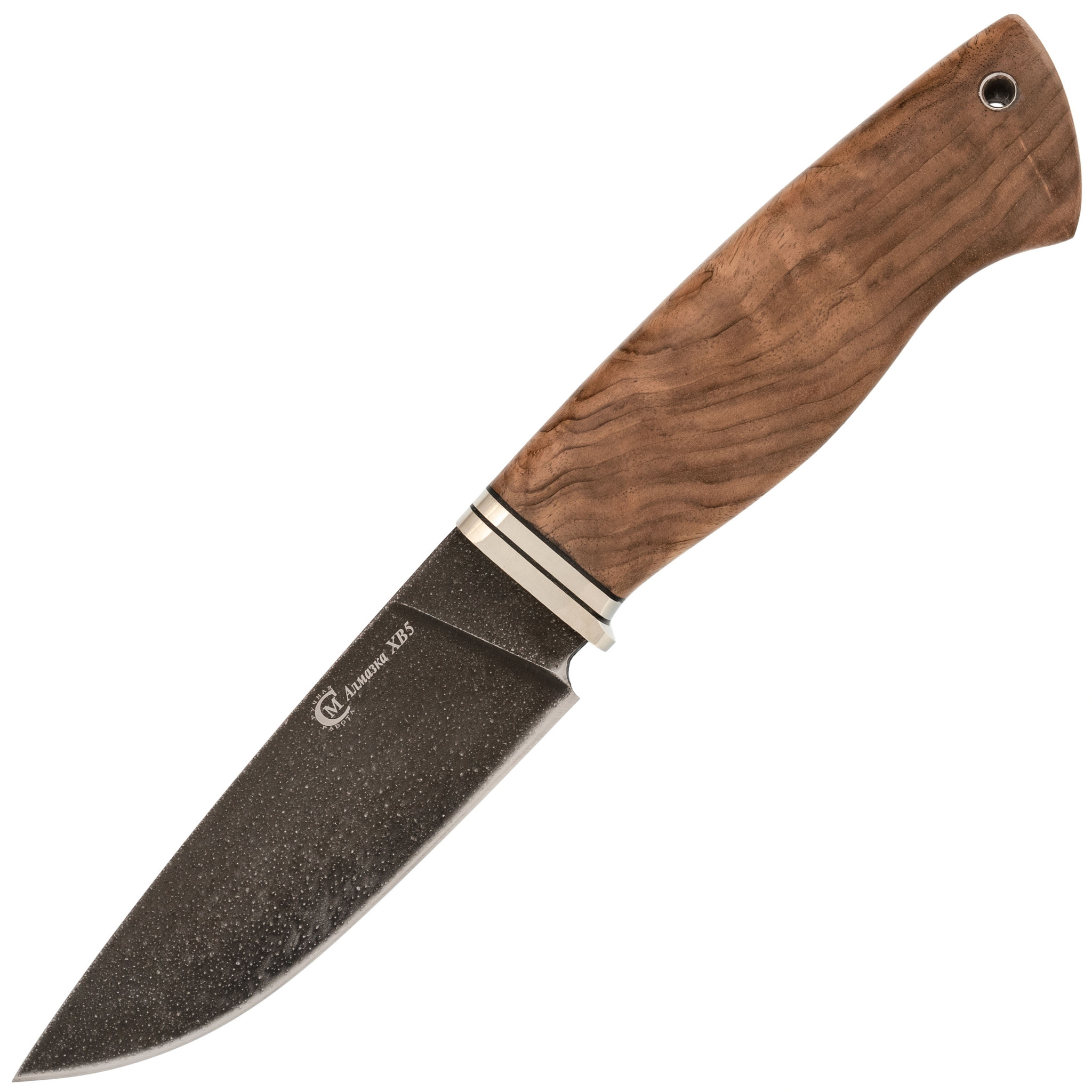 Нож Сокол, сталь ХВ-5, рукоять орех прихожая сокол