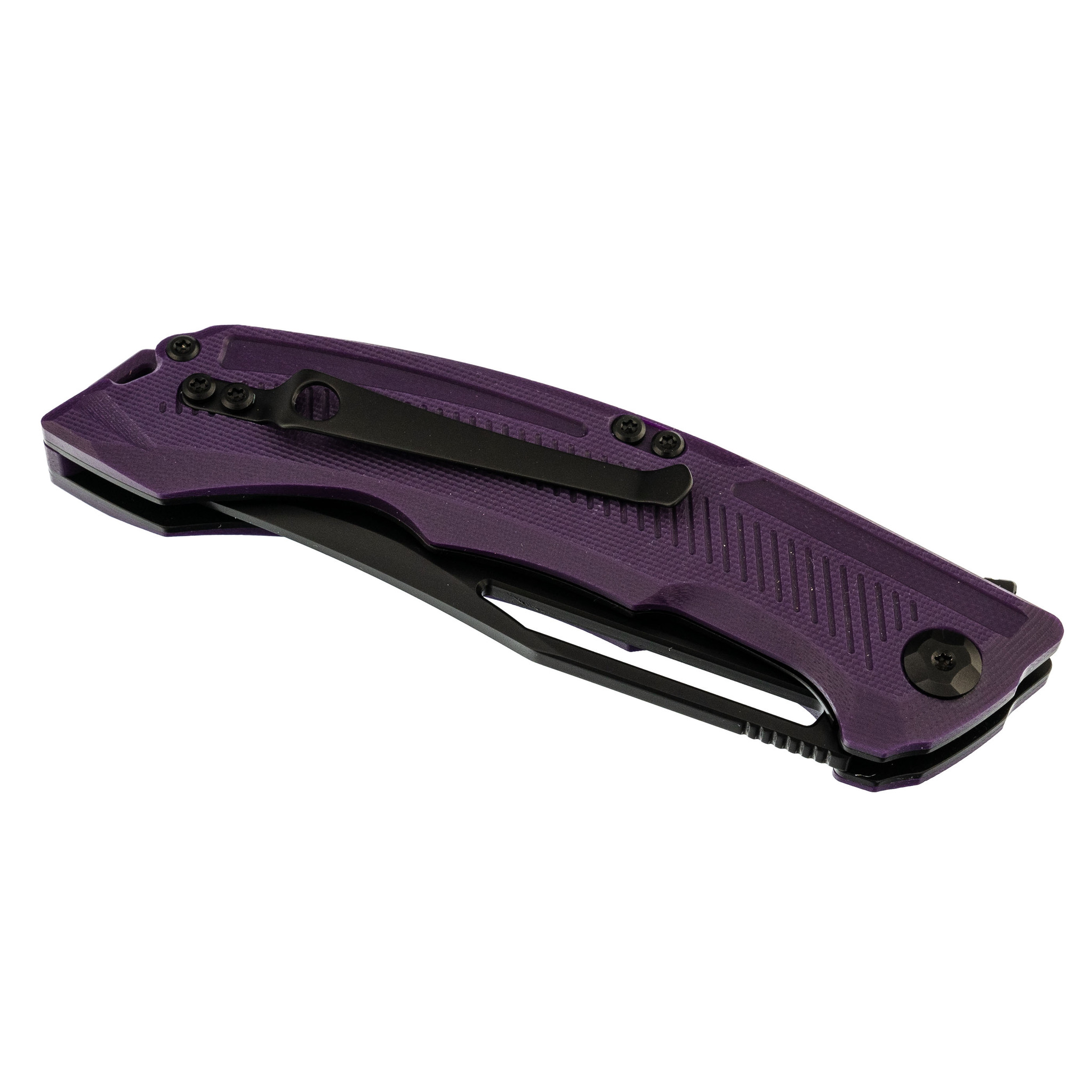 Складной нож Fat Dragon 7, сталь D2, рукоять G10, фиолетовый - фото 9