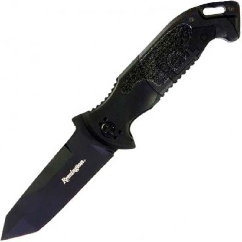 Нож Remington Браво ІІ Tanto Milspec, сталь 440C, рукоять алюминий черный от Ножиков