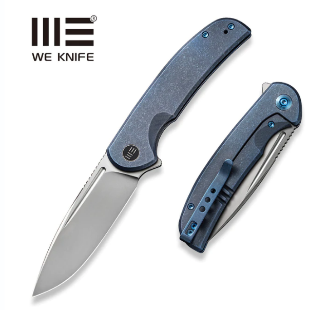 Складной нож WE Knife Beacon Blue, CPM 20CV