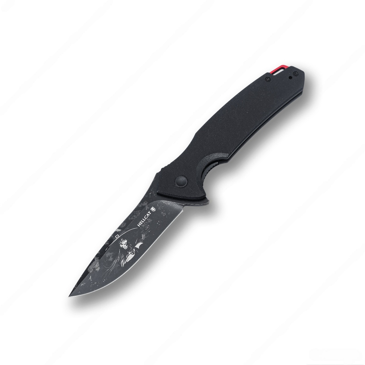 Складной нож Mr.Blade Hellcat LE Ghost blackwash сталь VG-10, рукоять Black G10