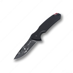 Фото Складной нож Mr.Blade Hellcat LE Ghost blackwash сталь VG-10, рукоять Black G10