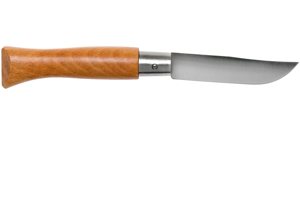 Нож складной Opinel №5 VRN Carbon Tradition, сталь AFNOR XC90 Carbon Steel, рукоять бук, 111050 - фото 5