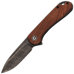Фото Складной нож CIVIVI Elementum, сталь Damascus, Cuibourtia Wood