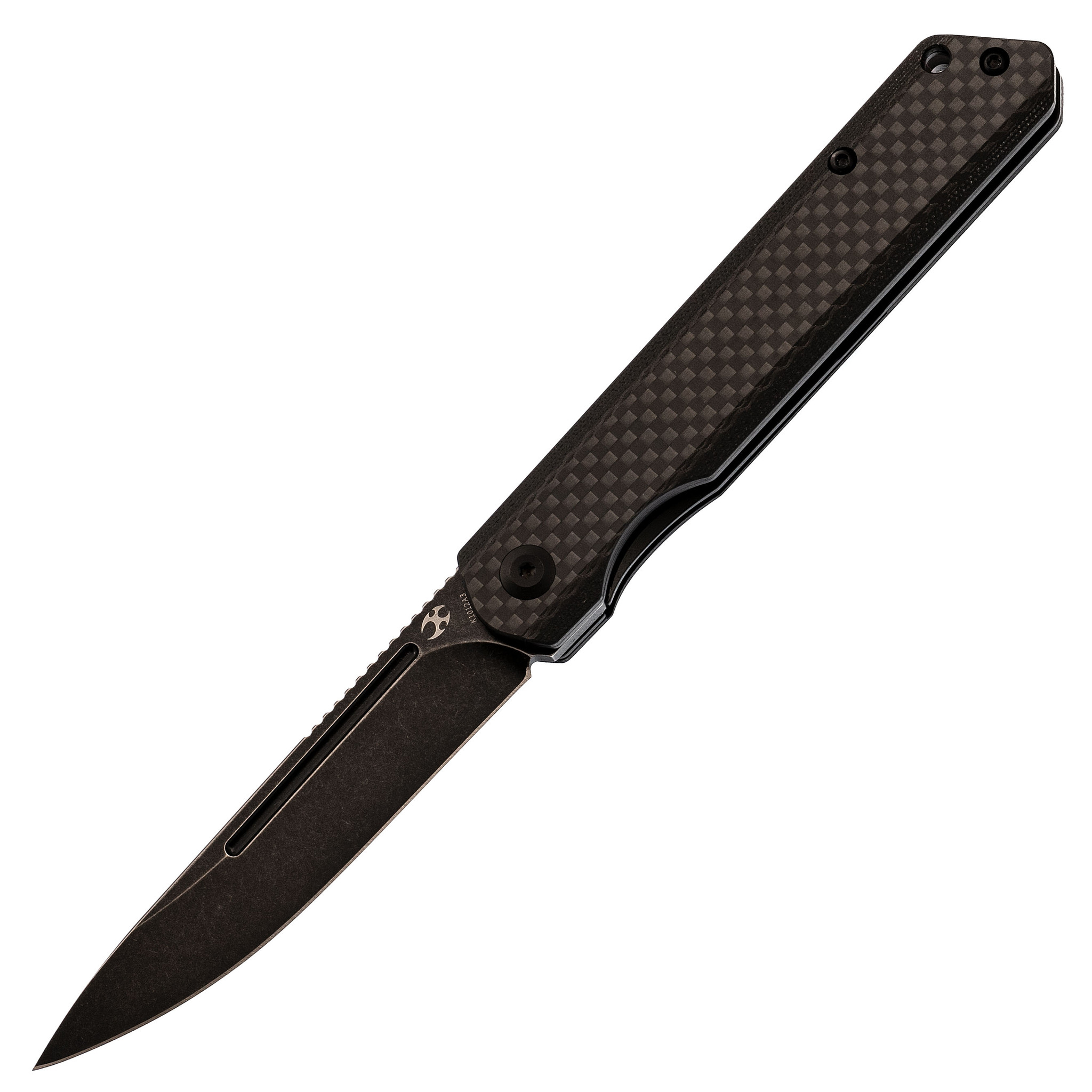 Складной нож Kansept knives Prickle, сталь S35VN, Carbon - фото 1
