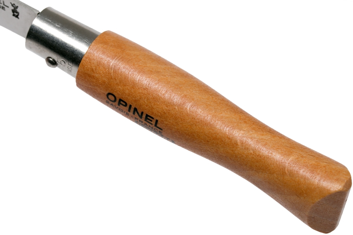 Нож складной Opinel №5 VRN Carbon Tradition, сталь AFNOR XC90 Carbon Steel, рукоять бук, 111050 - фото 10