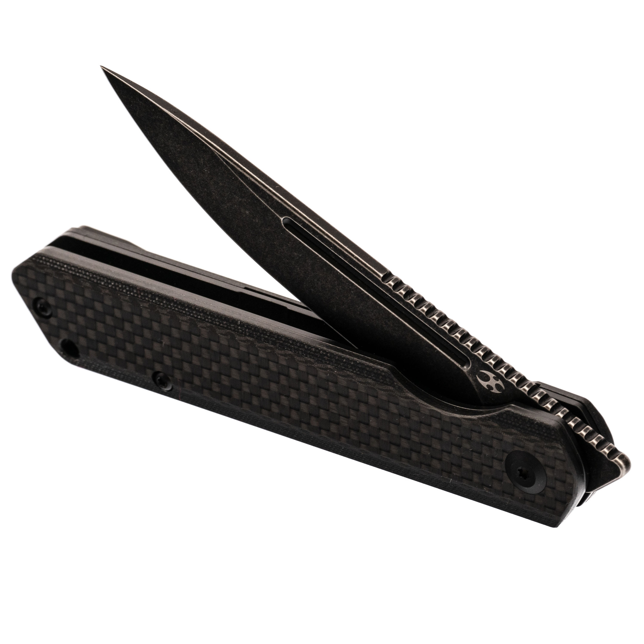 Складной нож Kansept knives Prickle, сталь S35VN, Carbon - фото 5