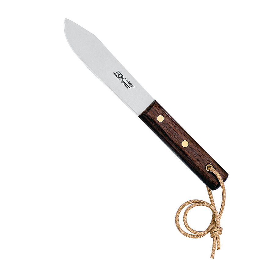Нож Old Fox, сталь 420С, рукоять дерево палисандр, коричневый от Ножиков