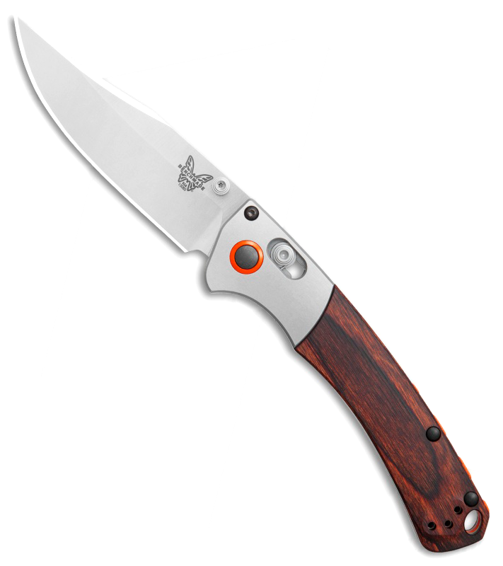 Нож складной Benchmade Hunt Series Mini Crooked River Wood 15085-2, сталь CPM S30V, рукоять дерево от Ножиков