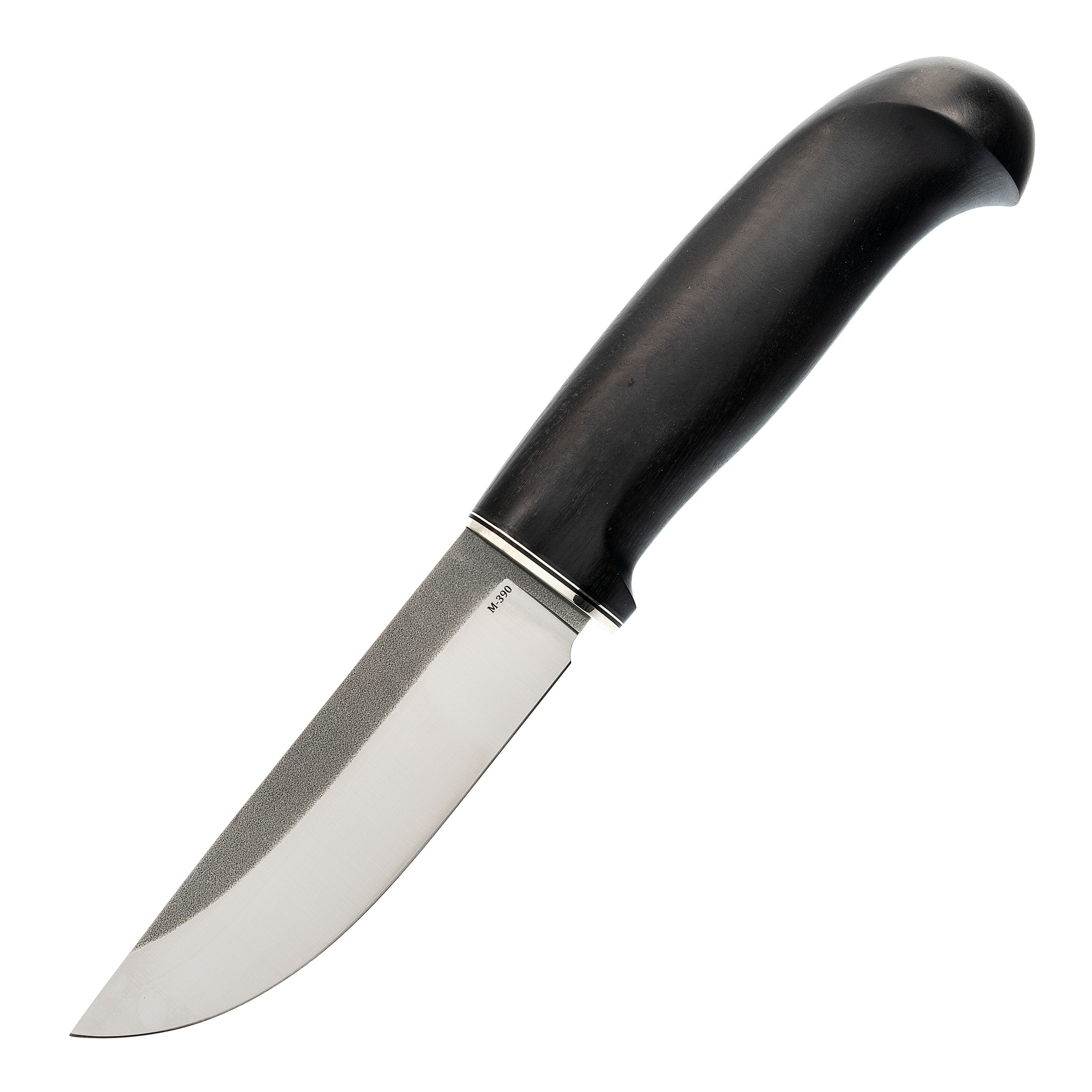 Нож Барбус, сталь M390, черный граб