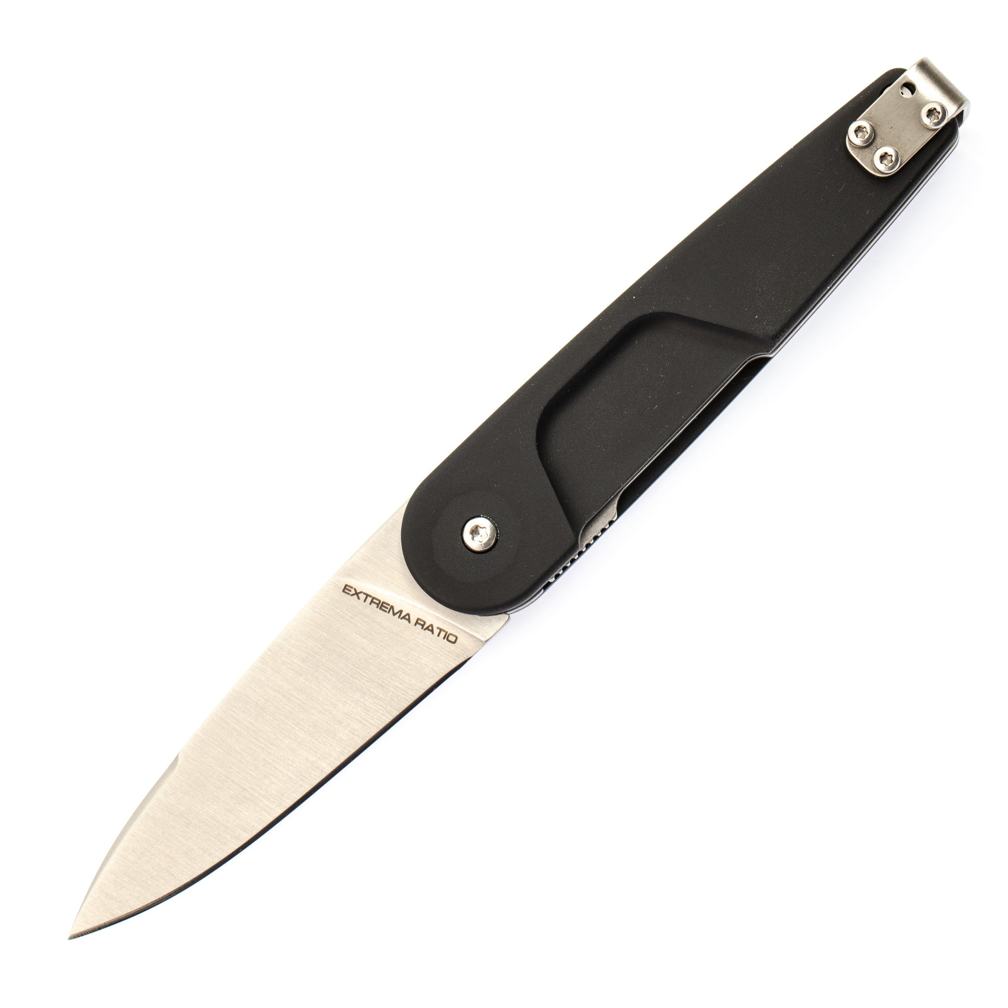 Складной нож Extrema Ratio BD1 R, сталь N690 Satin finish, рукоять черная Anticorodal бритва бердск 3340 м 3 х мерное бритьё