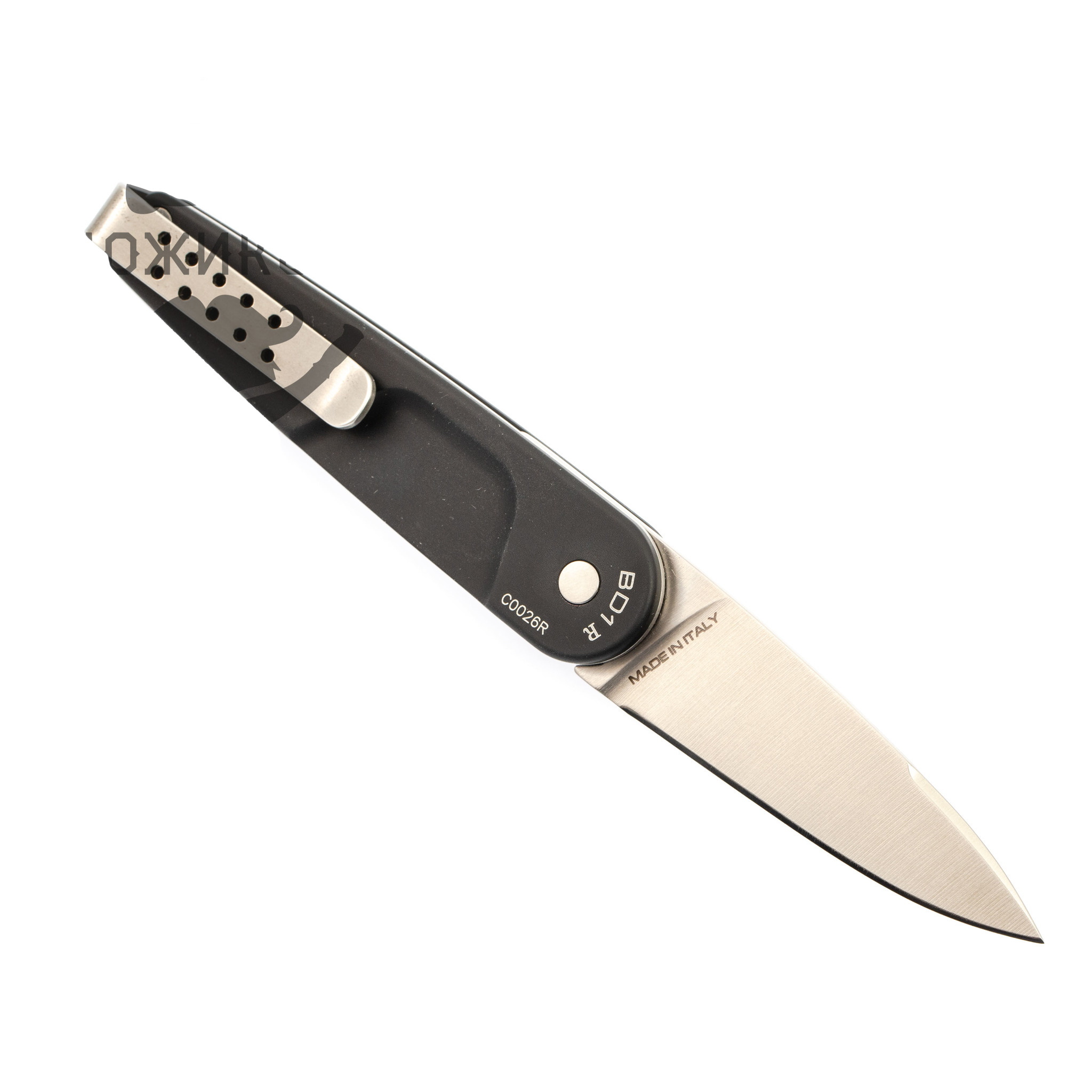 Складной нож Extrema Ratio BD1 R, сталь N690 Satin finish, рукоять черная Anticorodal - фото 2