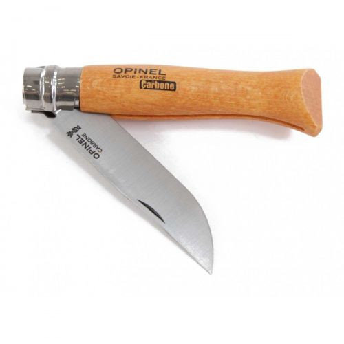 Нож Opinel №10, углеродистая сталь, рукоять из дерева бука, 113100 - фото 4