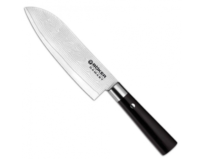 Купить ножи chef. Santoku Knife кухонный нож. Шеф нож сантоку. Поварской нож сантоку. Кухонные ножи Boker.