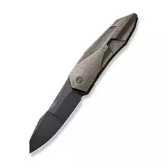Фото Складной нож We Knife Solid, сталь CPM-20CV, рукоять титан, бронза