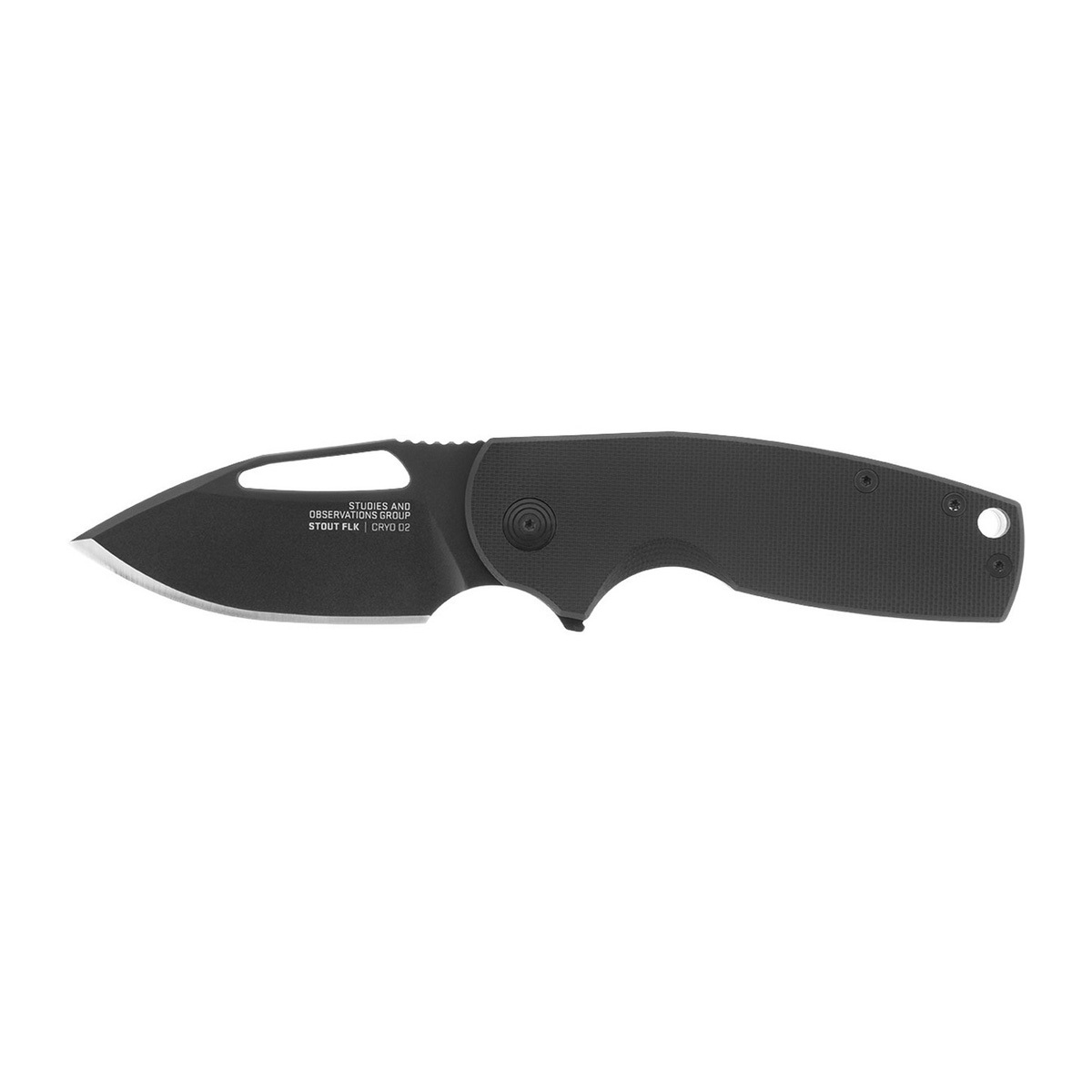 Складной нож SOG Stout FLK Black, сталь D2, рукоять G10 мольберт настольный каркасный складной 450 х 330 х 440 мм 1