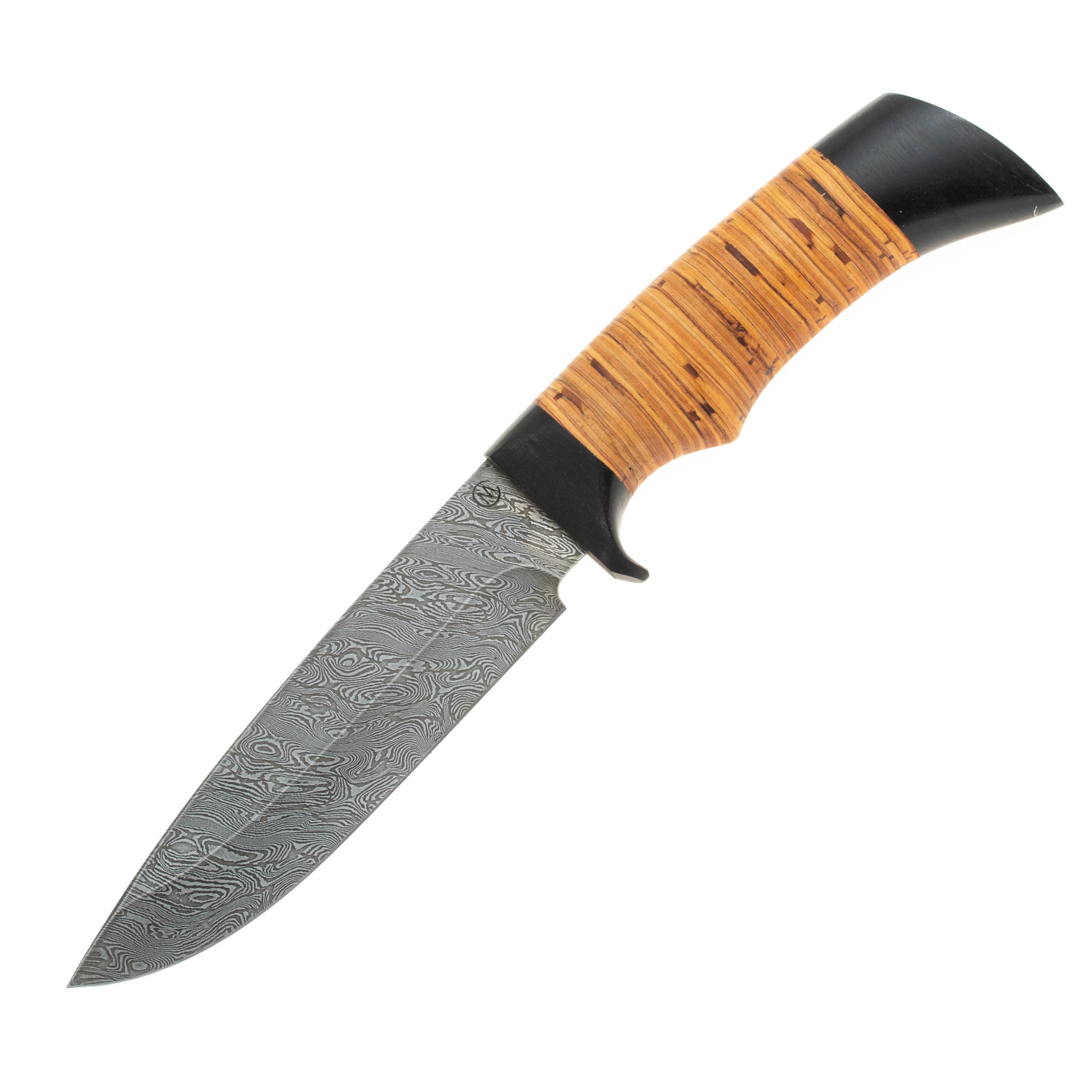Нож Лазутчик-4, сталь дамаск, рукоять граб нож финка нквд сталь 95х18 граб