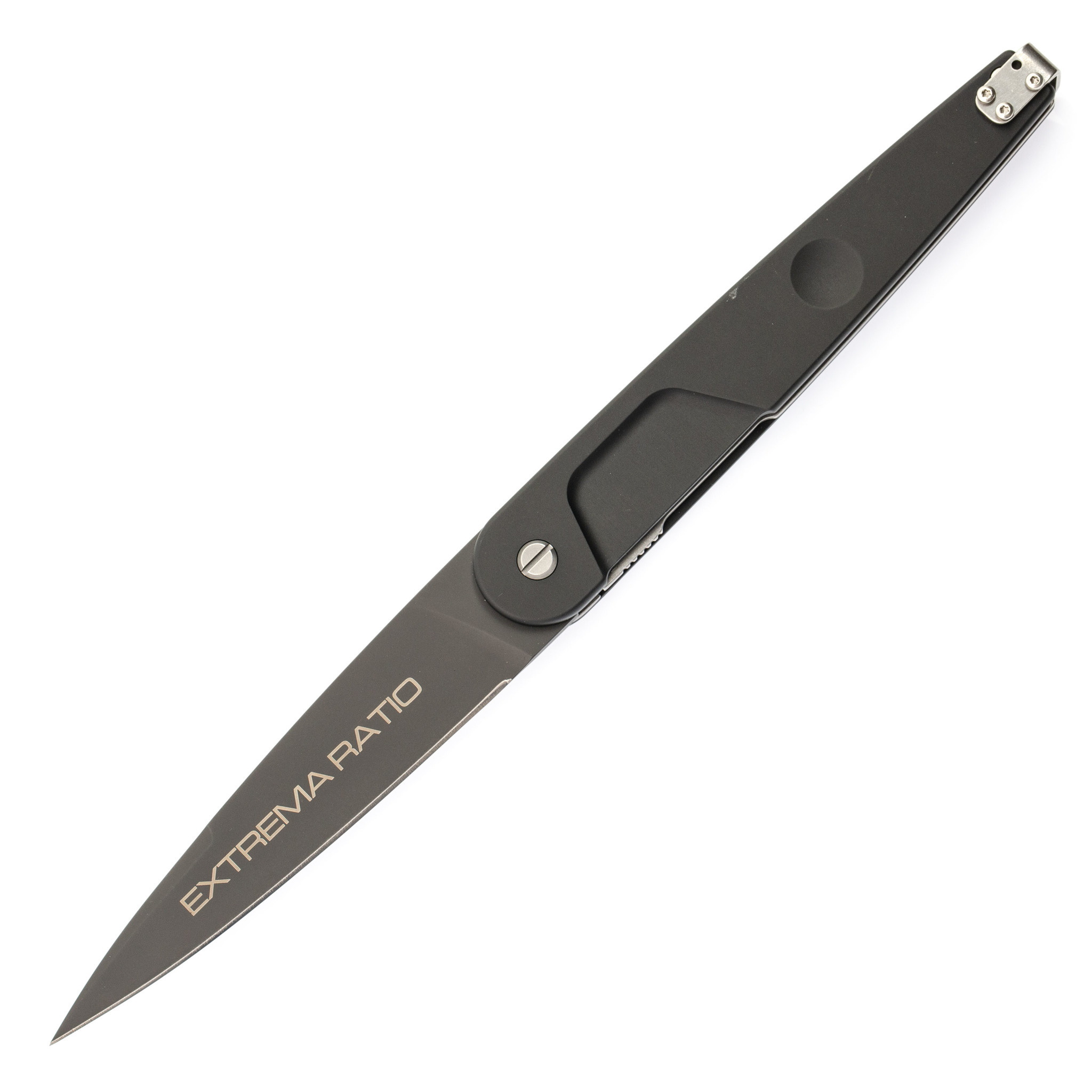 Складной нож Extrema Ratio BD4 R, сталь N690, рукоять черная Anticorodal - фото 1