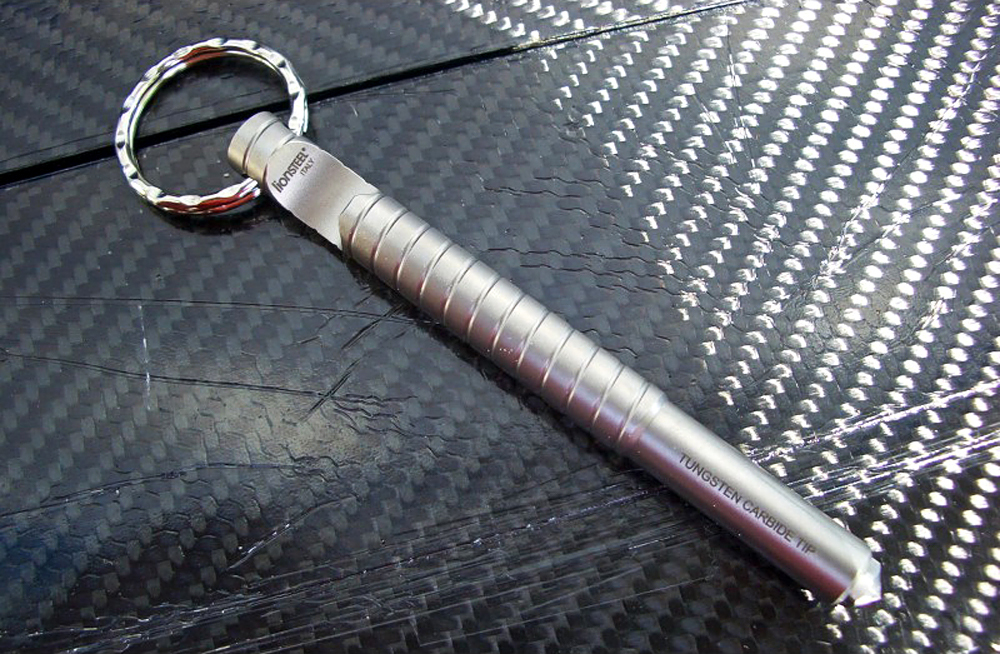 Брелок - инструмент Eskaper, Lion Steel, Нержавеющая сталь, (стеклобой, открывалка, куботан), L/ES-1 - фото 3