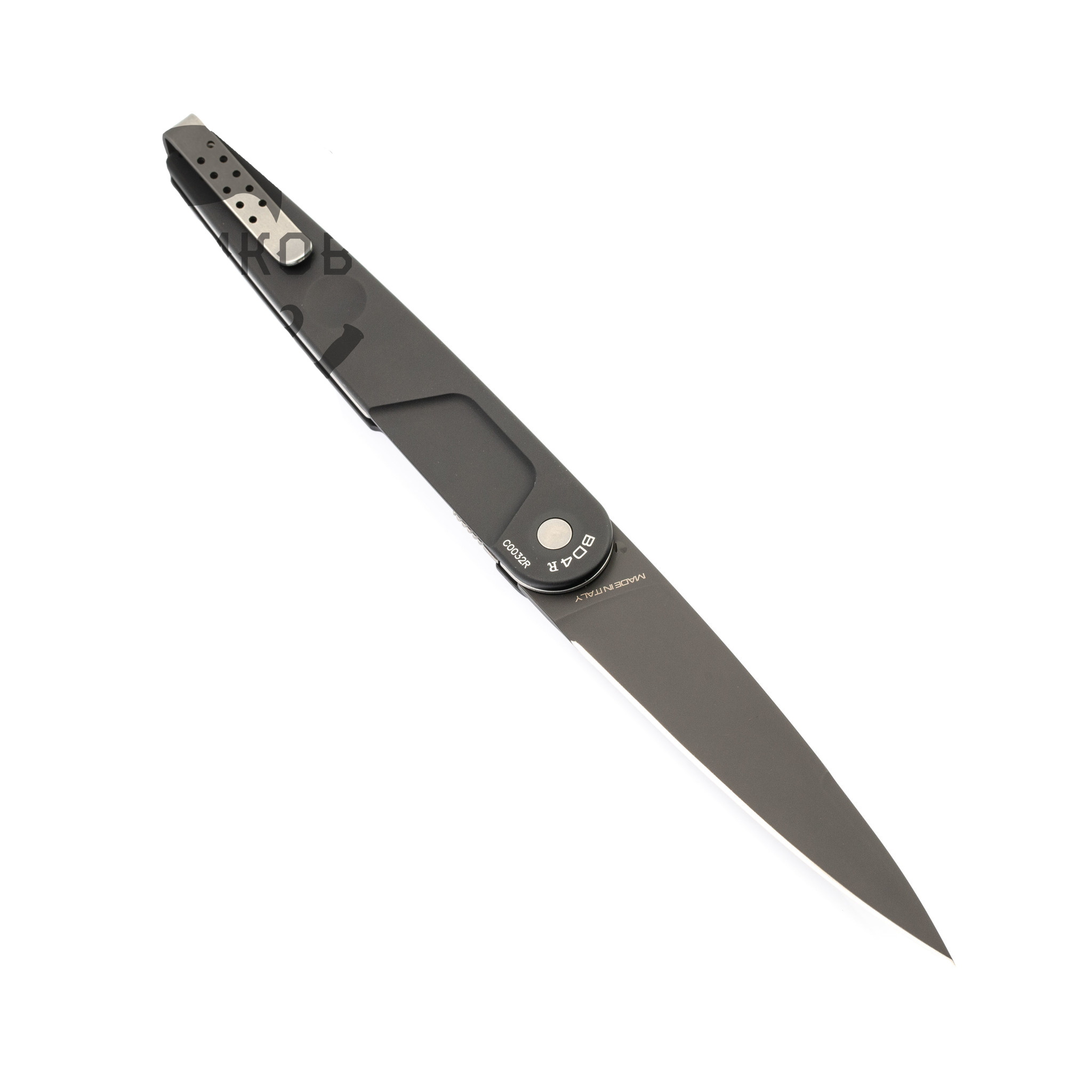 Складной нож Extrema Ratio BD4 R, сталь N690, рукоять черная Anticorodal - фото 4