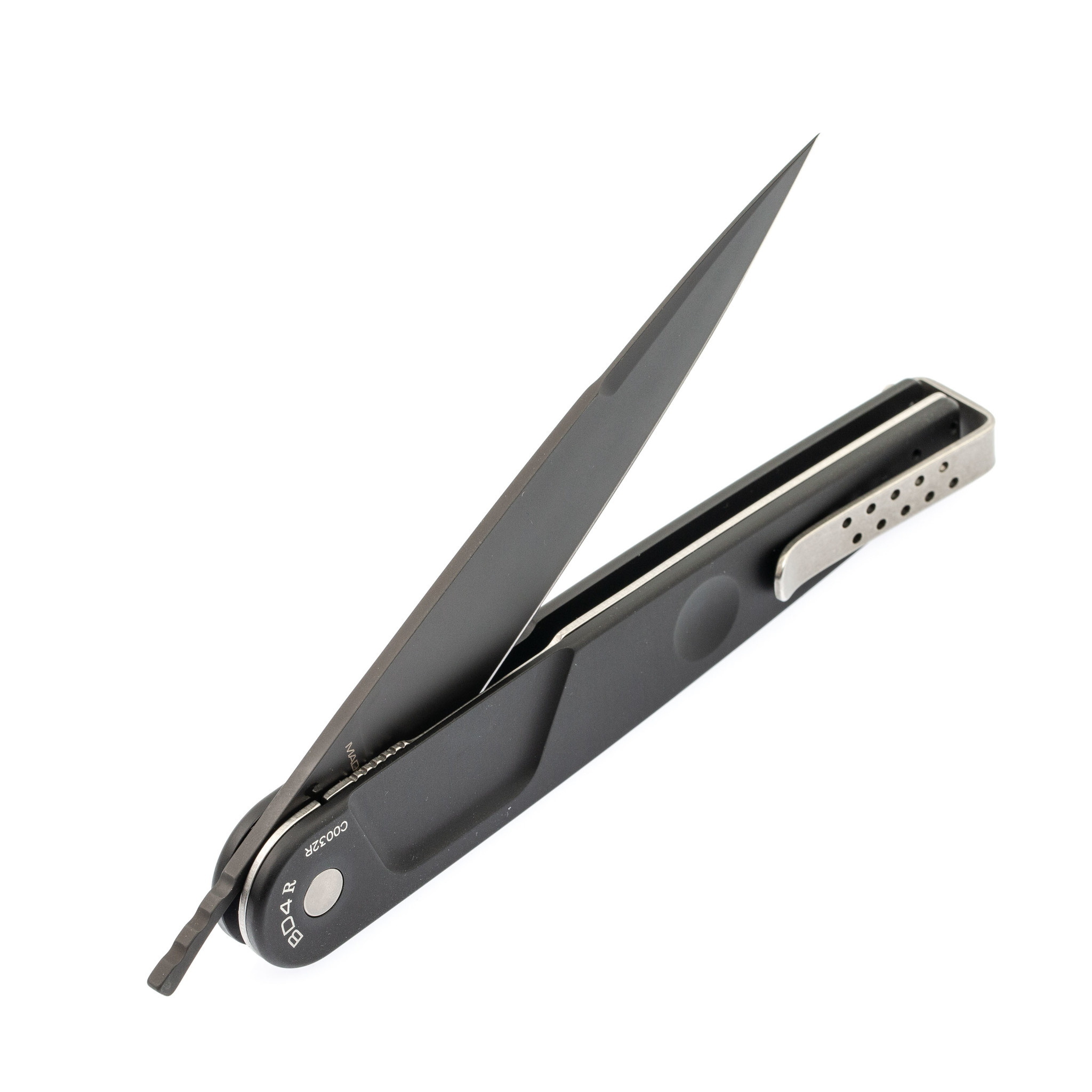 Складной нож Extrema Ratio BD4 R, сталь N690, рукоять черная Anticorodal - фото 7