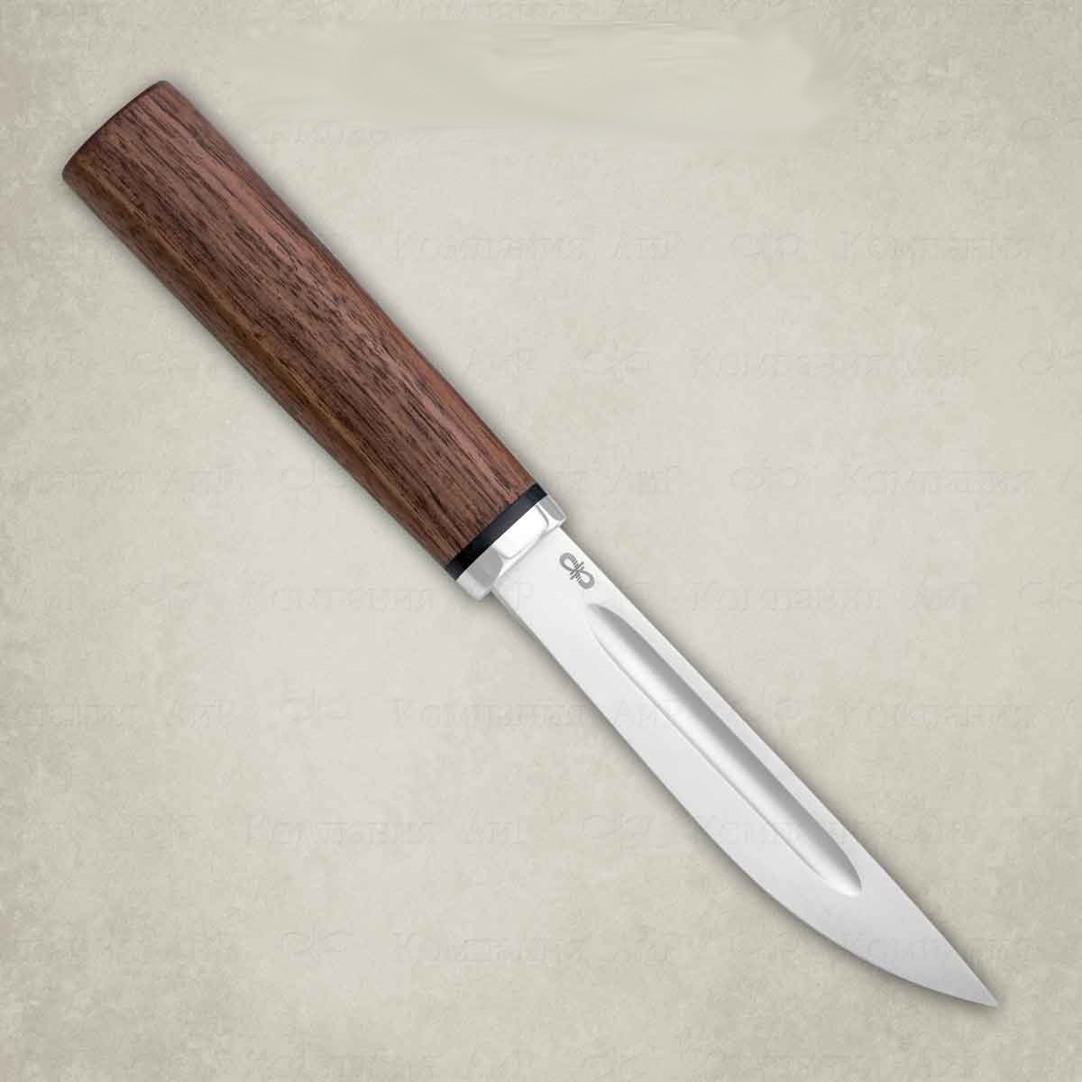 Нож разделочный Якут дерево, 100х13м, Бренды, АиР