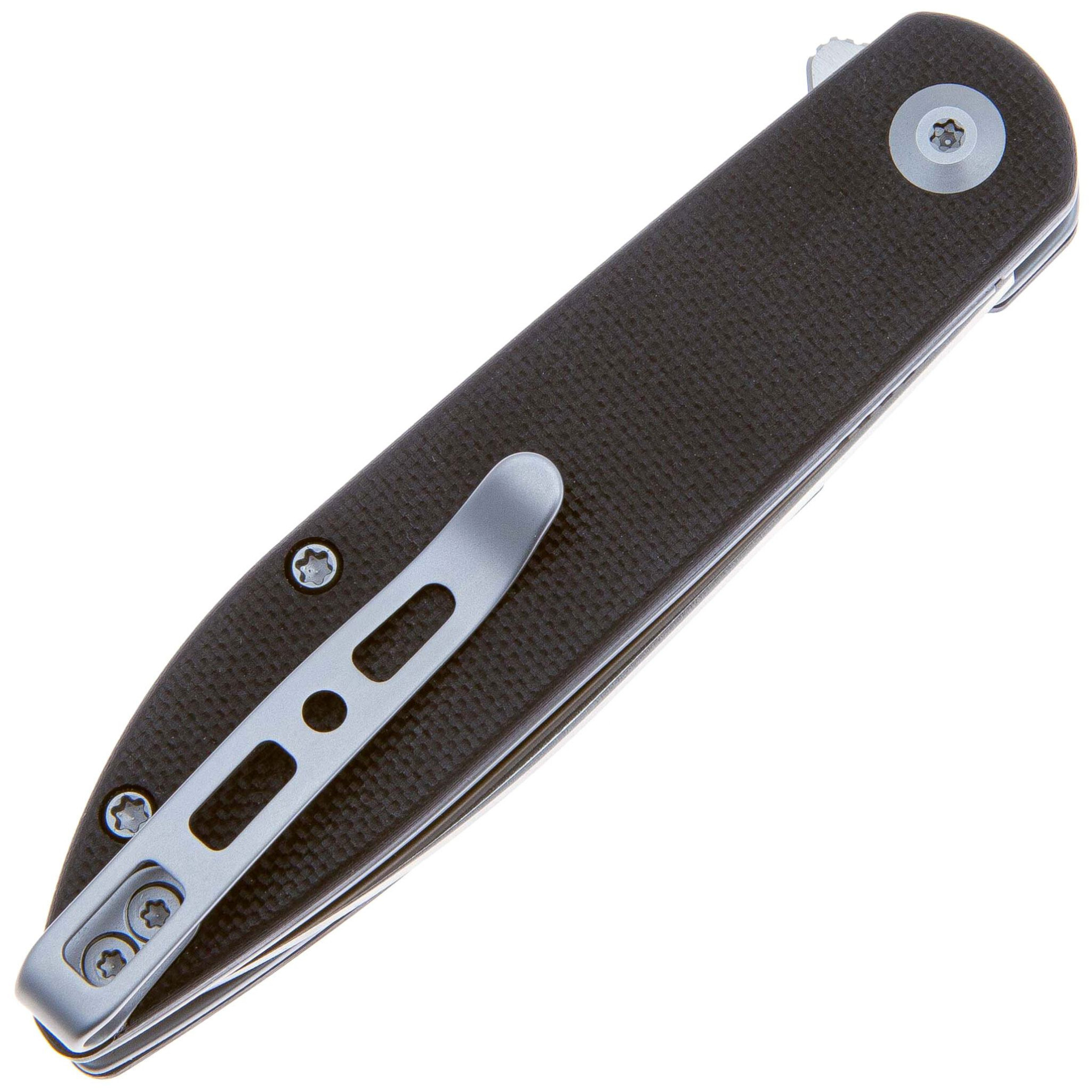 Складной нож Sencut Bocll II, сталь D2, рукоять G10, black - фото 4
