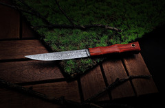 Фото Нож Волчий Век Бамбук Custom, сталь N690, рукоять падук