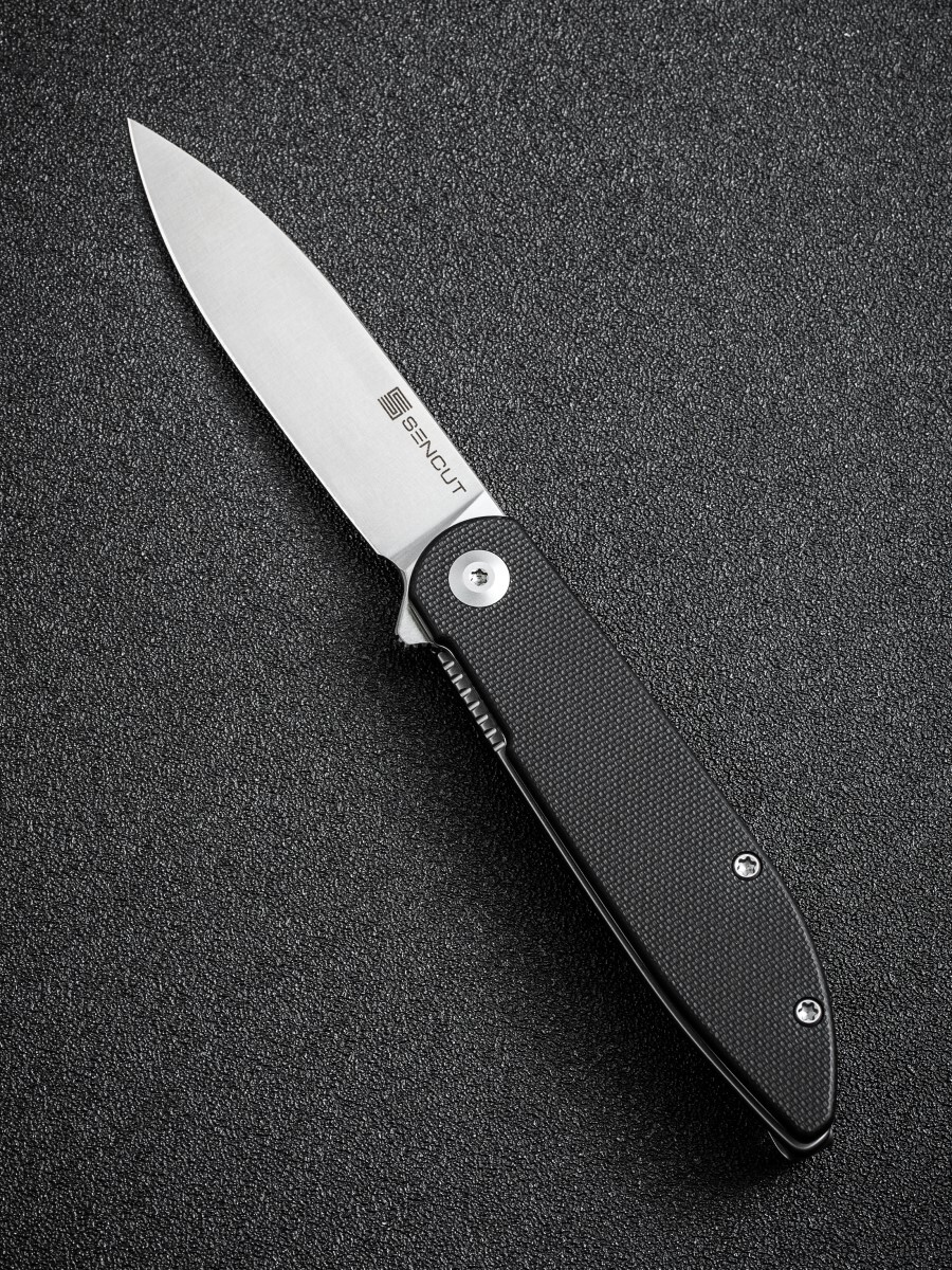 Складной нож Sencut Bocll II, сталь D2, рукоять G10, black - фото 5