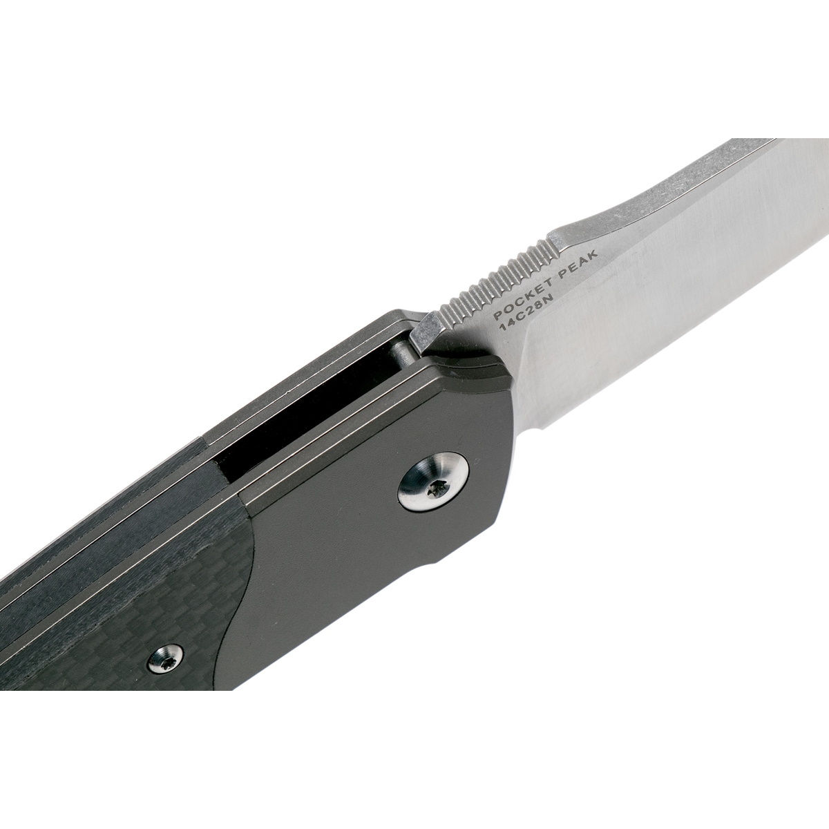Складной нож Pocket Peak Grey, Amare Knives - фото 7