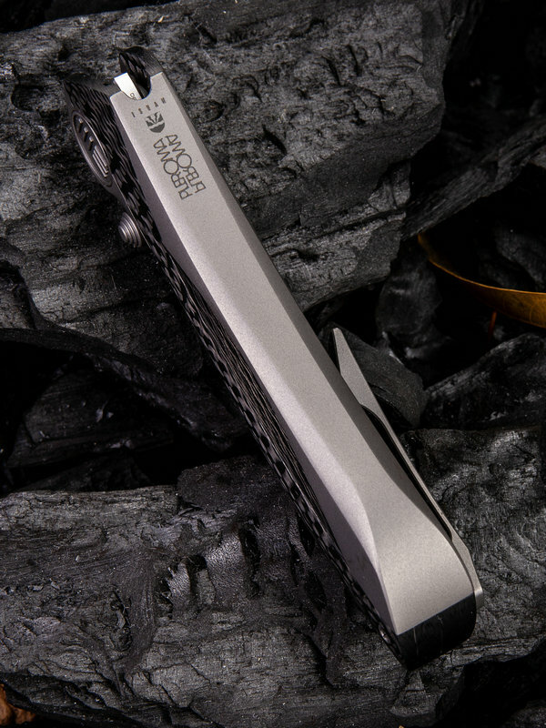 Складной нож WE Knife Pleroma Grey, M390 от Ножиков