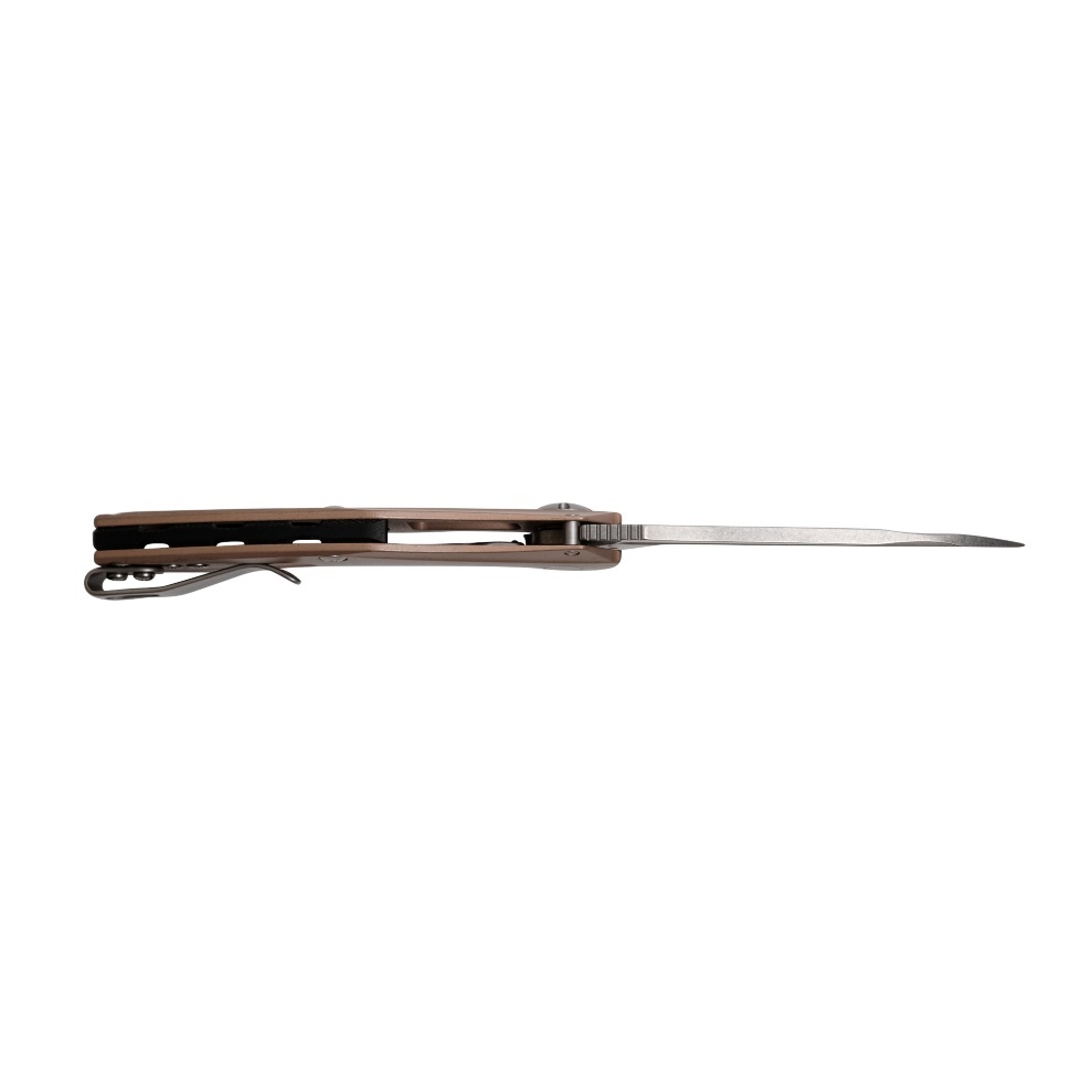 Складной полуавтоматический нож Kershaw Mini Natrix Copper K7006CU, сталь D2, рукоять медь - фото 4