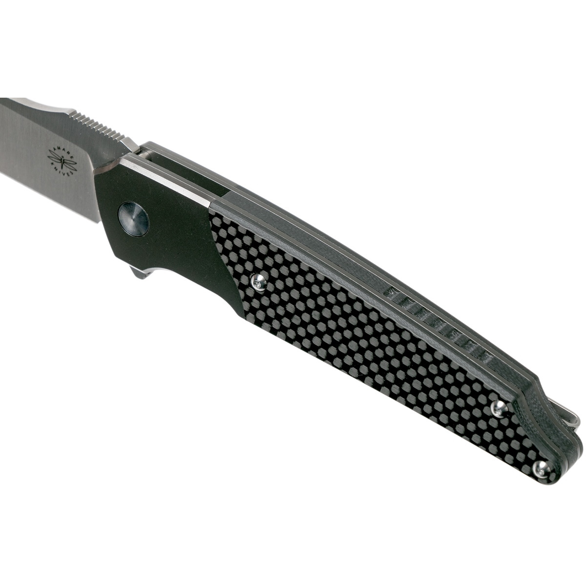 Складной нож Pocket Peak Grey, Amare Knives - фото 8