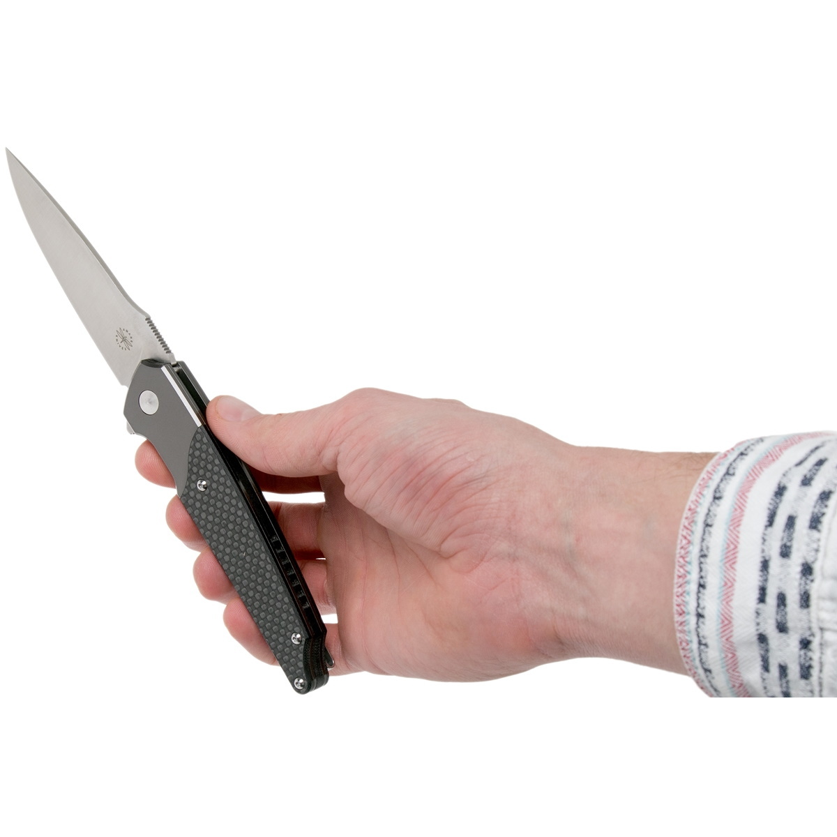 Складной нож Pocket Peak Grey, Amare Knives - фото 9