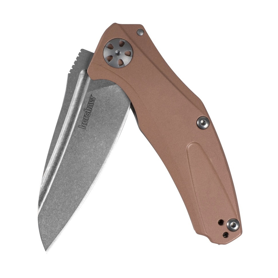 Складной полуавтоматический нож Kershaw Mini Natrix Copper K7006CU, сталь D2, рукоять медь - фото 6