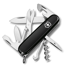 Фото Нож перочинный Victorinox Climber, сталь X55CrMo14, рукоять Cellidor®, черный, 14 функций, 91мм