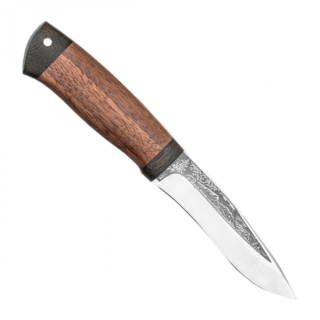 Нож разделочный  Шаман-2  дерево, 95х18