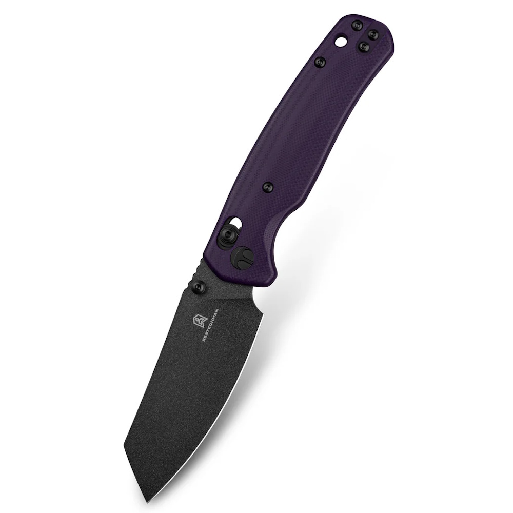 

Складной нож Bestech Knives Cicada's Wing, сталь 10Cr15MoV, рукоять G10, фиолетовый