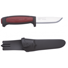 Фото Нож с фиксированным лезвием Morakniv Pro C, углеродистая сталь, рукоять резина/пластик