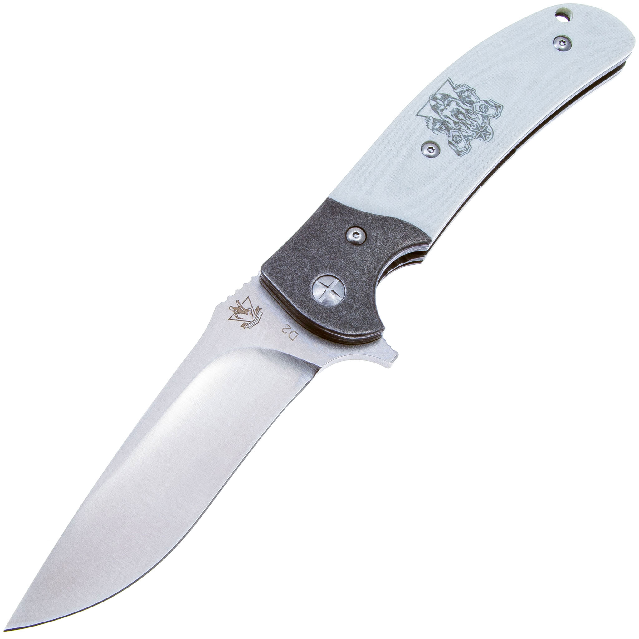 Складной нож Steelclaw Резервист-Перун сталь D2, рукоять G10