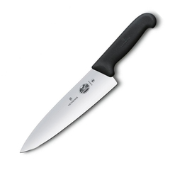 Фото Кухонный Шеф-нож Victorinox, сталь X55CrMo14, рукоять фиброкс, черный