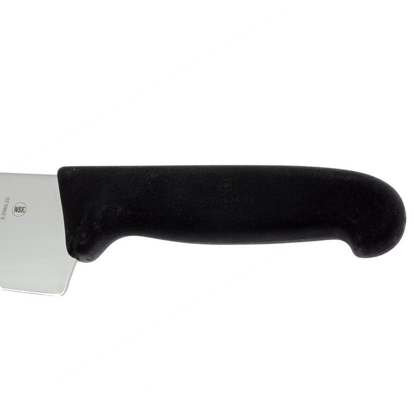 фото Шеф-нож victorinox, сталь x55crmo14, рукоять фиброкс, черный