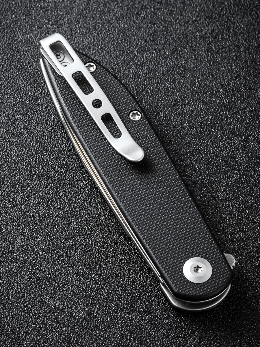 Складной нож Sencut Bocll II, сталь D2, рукоять G10, black - фото 9