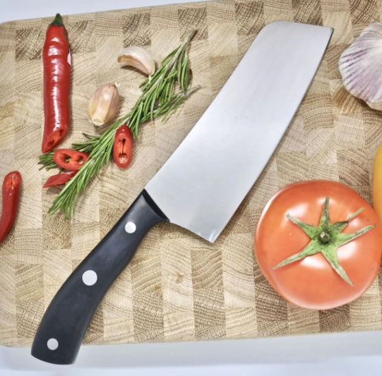 фото Кухонный нож тесак tuotown r-4217, 180 мм
