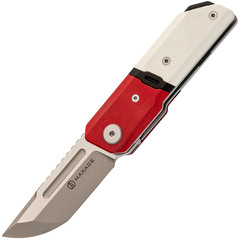 Фото Складной нож Maxace Capsule-2, сталь 10CR15COMOV, рукоять G10, красный/белый