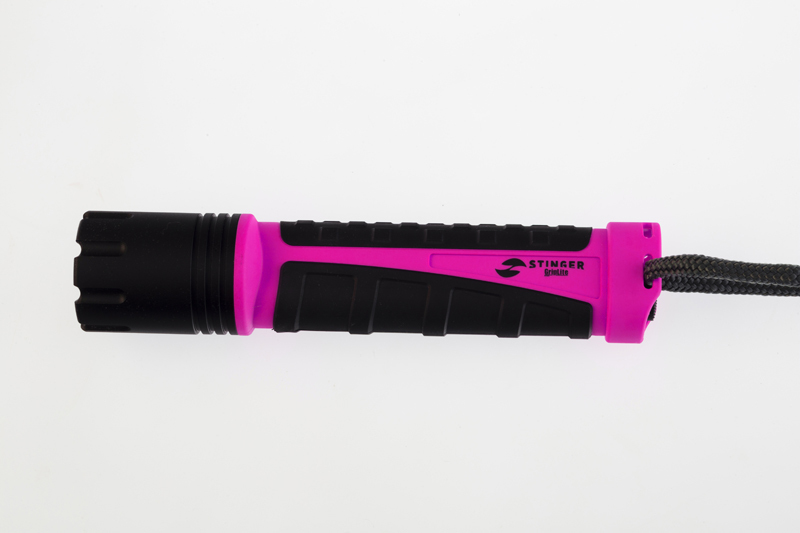 Фонарь светодиодный для дайвинга  STINGER GripLite PT0-C4A3, 260 лм, розовый/чёрный - фото 2
