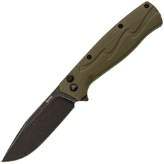 Фото Складной нож SRM 221X-GP blackwash сталь 14C28N, рукоять OD Green G10