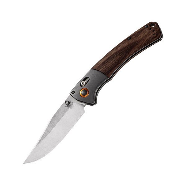 Нож складной Benchmade Hunt Series Crooked River Wood 15080-2, сталь CPM-S30V, рукоять дерево
