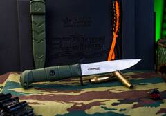 Фото Тактический нож Combat SW, сталь AUS-10Co, рукоять кратон, оливковый, Kizlyar Supreme