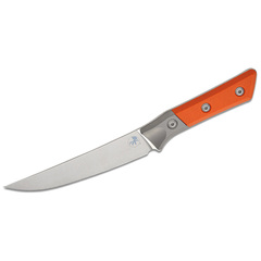 Фото Нож кухонный обвалочный Microtech Kitchen Boning, сталь M390MK, рукоять G10, оранжевый
